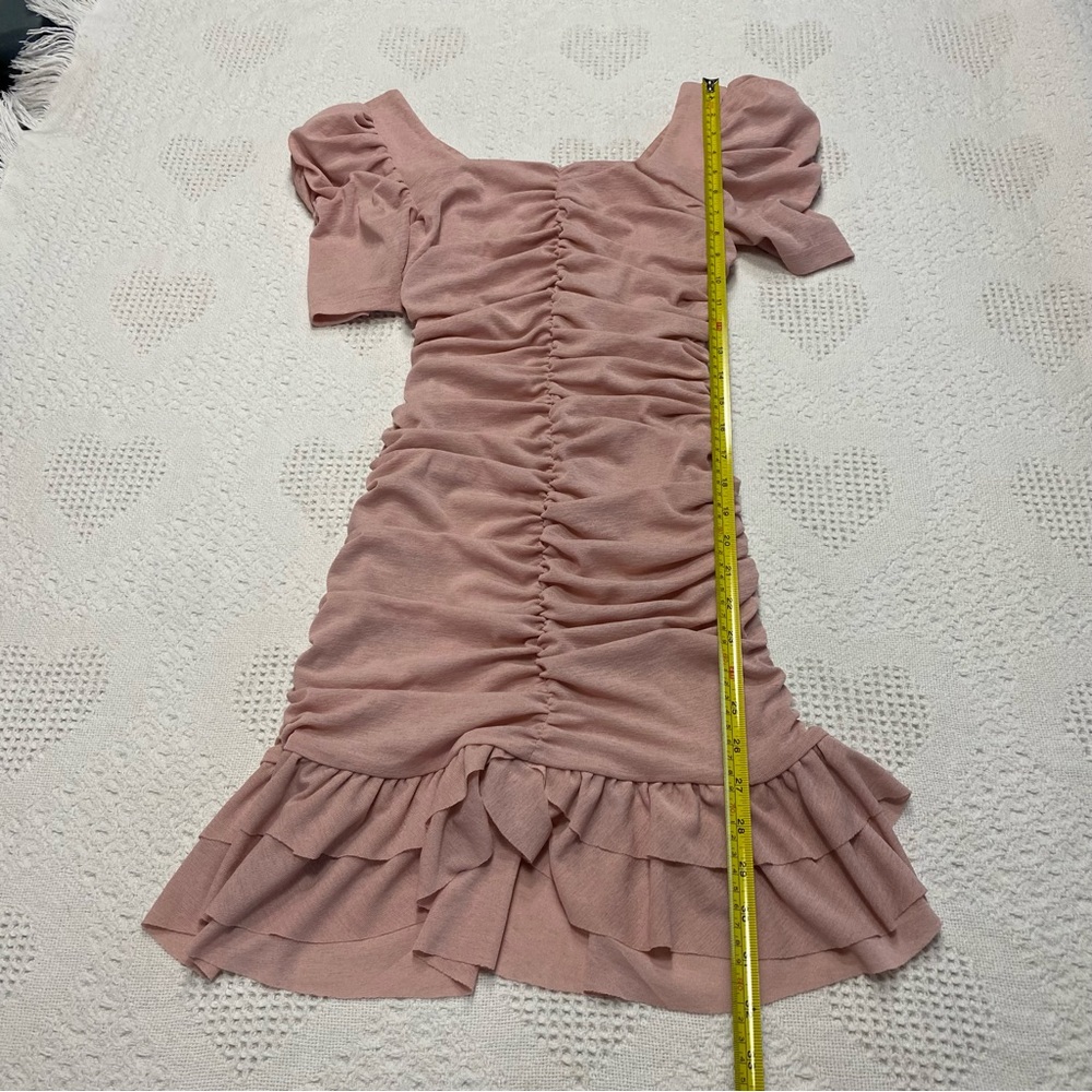 Dplay Ruched Mini Dress (S) - Picture 5 of 6